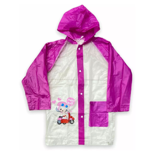 Capa Impermeable Infantil con Capucha | Ligera y Resistente