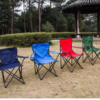 Silla Camping Plegable con Porta Vasos