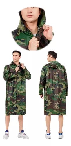 CAPA CAMUFLADA MILITAR IMPERMEABLE